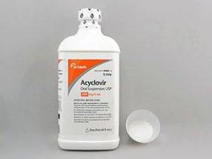 Rx Item-Acyclovir 200Mg/5ml Sus 16 oz By Actavis Pharma