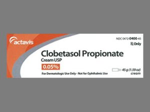 Rx Item-Clobetasol Propionate Top 0.05% Cream 45Gm By Actavis Pharma