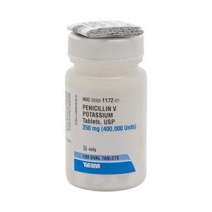'.Penicil Vk 250Mg Tab 100 By Teva Pharma.'