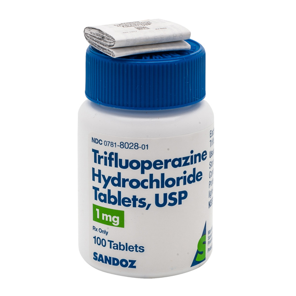 Trifluoperazine 1mg Tab 100 by Sandoz Pharma