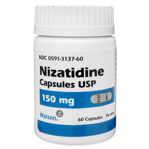 '.Nizatidine 150Mg Cap 60 By Actavis Pharm.'