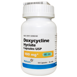 '.Doxycycline Hyclate 100mg Tab .'